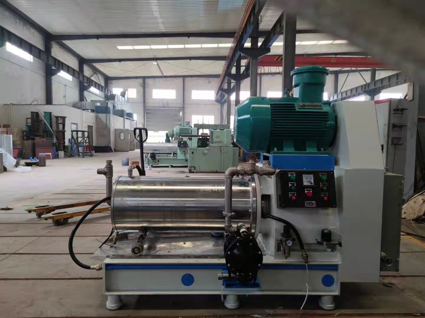 臥式砂磨機的原理和特點