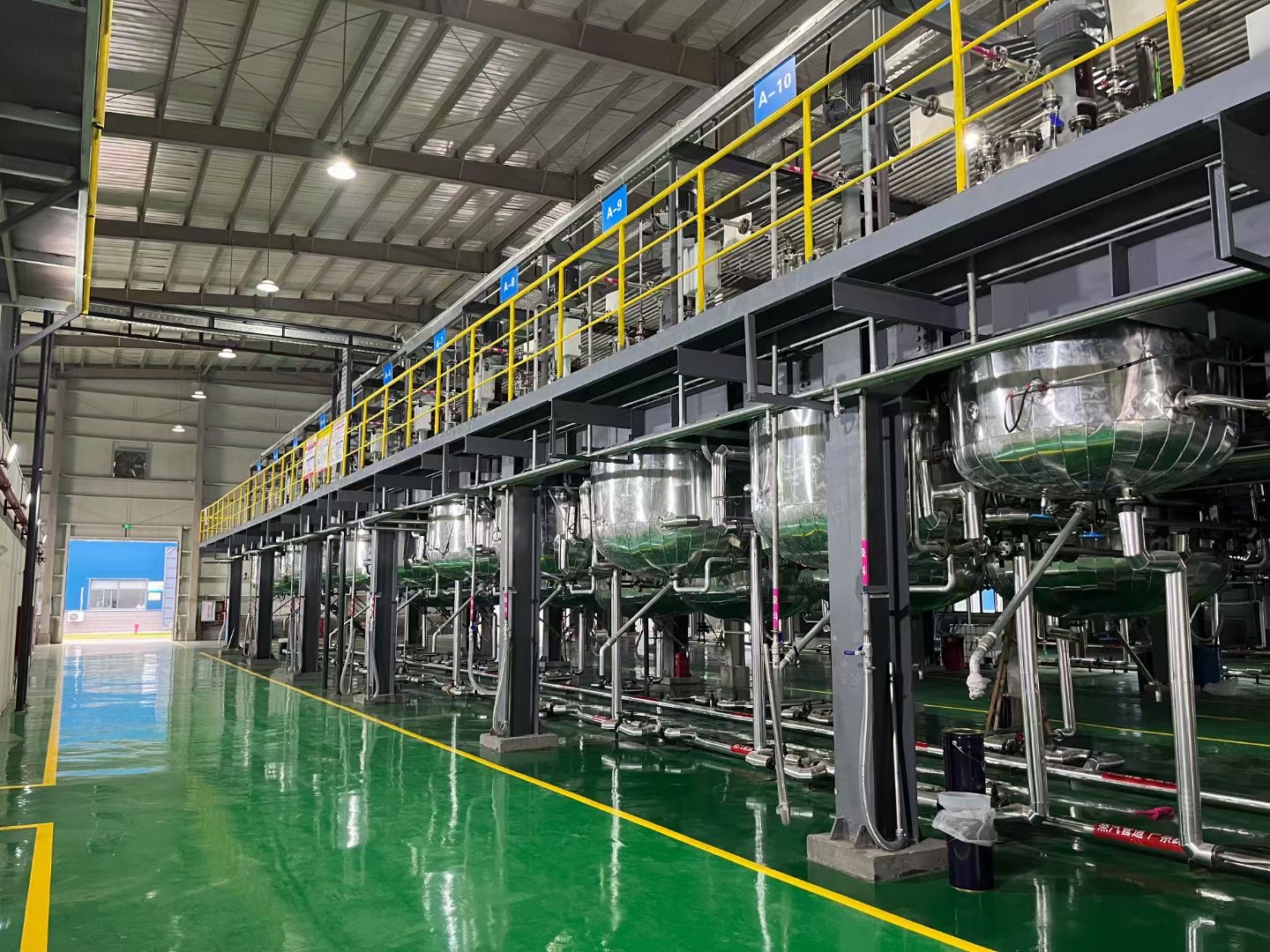 湖南 婁底 反應釜 及鋼結構平臺 管道及生產平臺EPC(圖3)