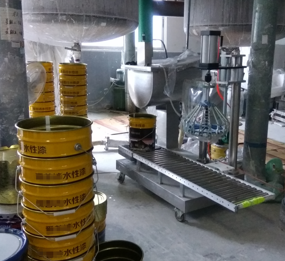 江門 廠房 膠粘劑生產(chǎn)線 罐裝及壓蓋機整套化工設備(圖3)